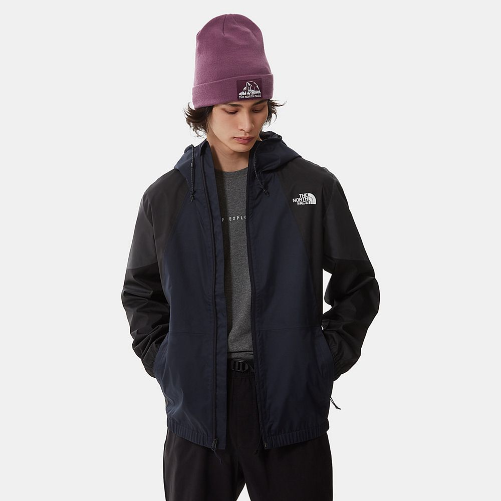 The North Face Lightweight Shell Jackets Mens Australia - The North Face Waterproof Farside Navy (CT